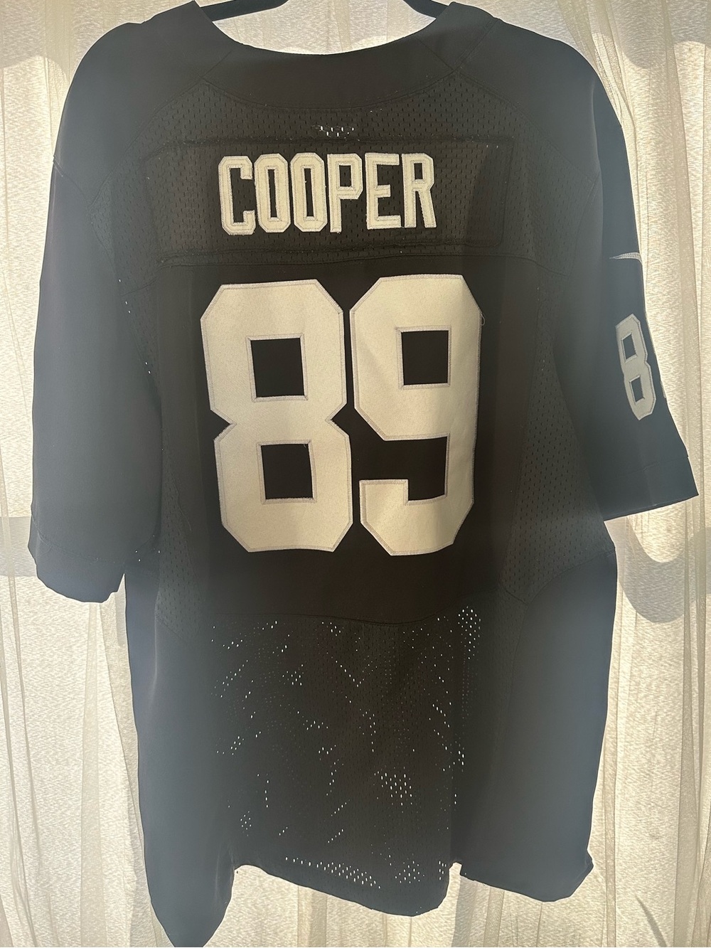 NFL Kids Black Jersey with White #89 - Picture 2 of 4